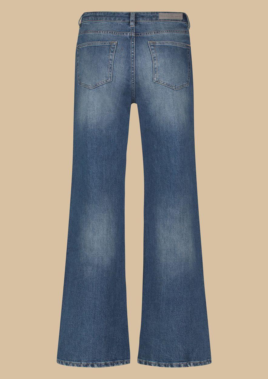 Circle Of Trust Maddy Mystic Blue - High-Rise Wide Leg