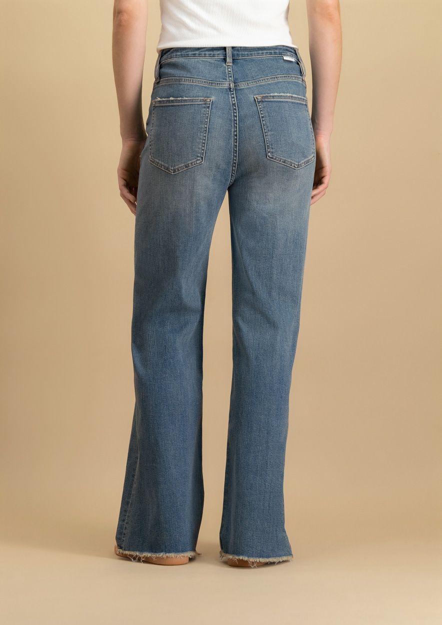 Circle Of Trust Marlow Danish Blue - High Rise Wide Leg