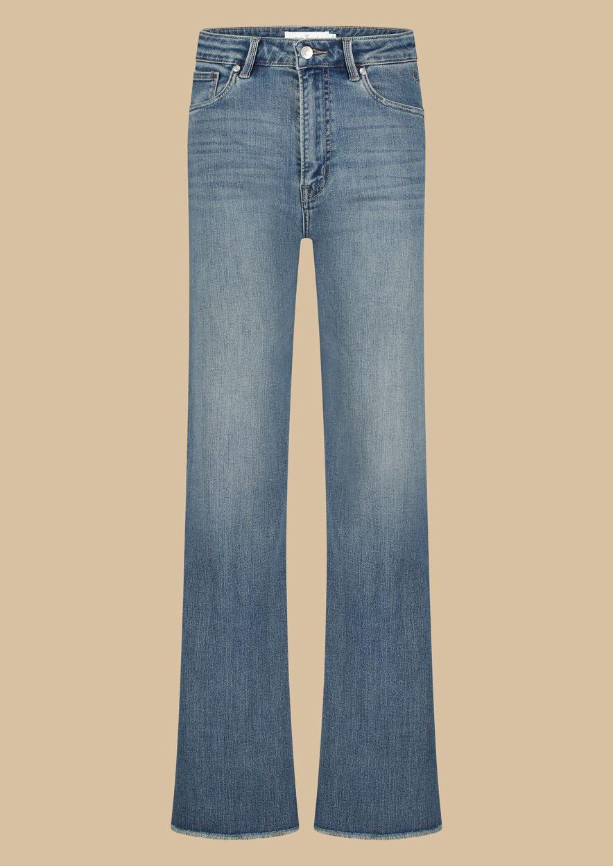 Circle Of Trust Marlow Danish Blue - High Rise Wide Leg