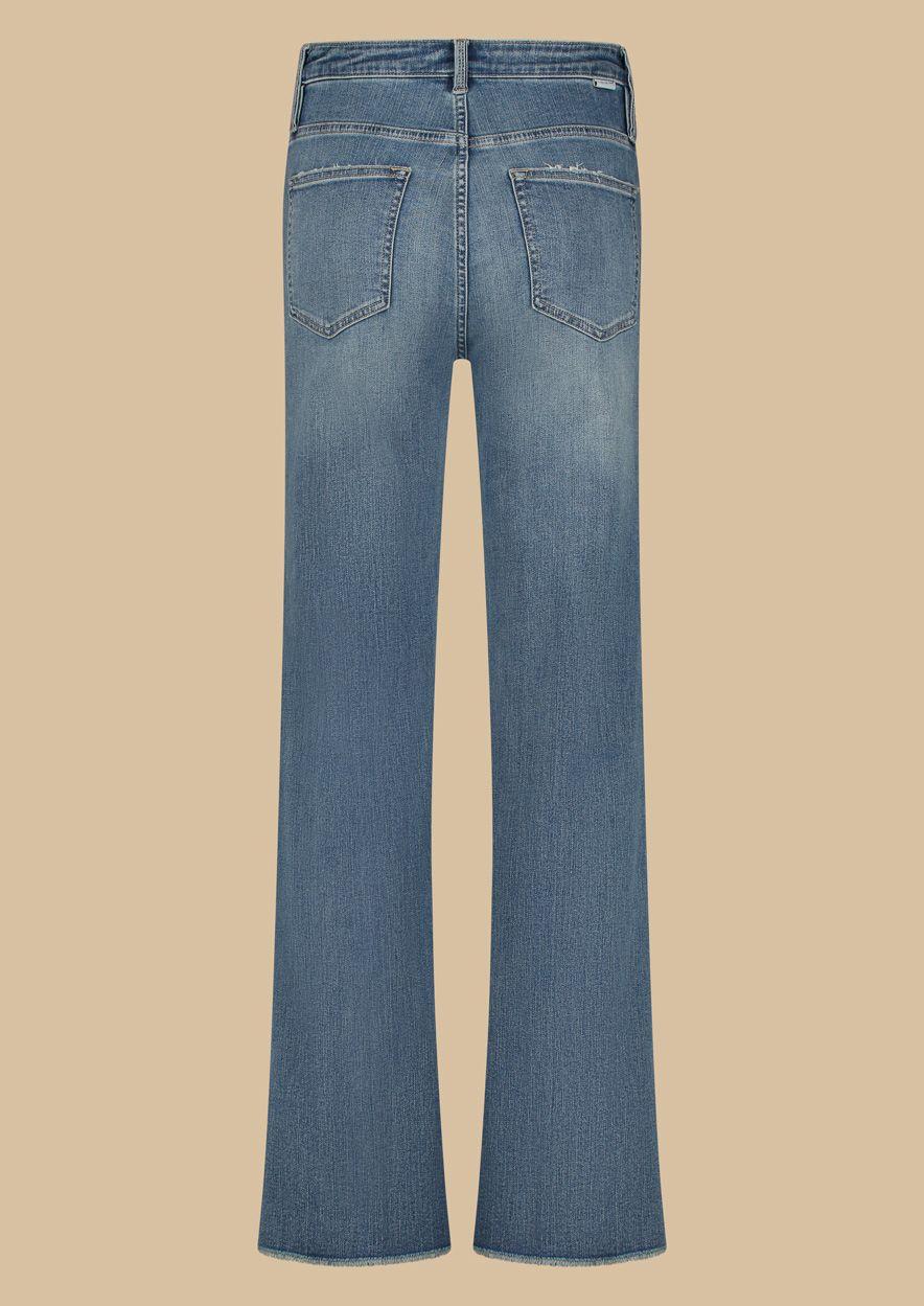 Circle Of Trust Marlow Danish Blue - High Rise Wide Leg