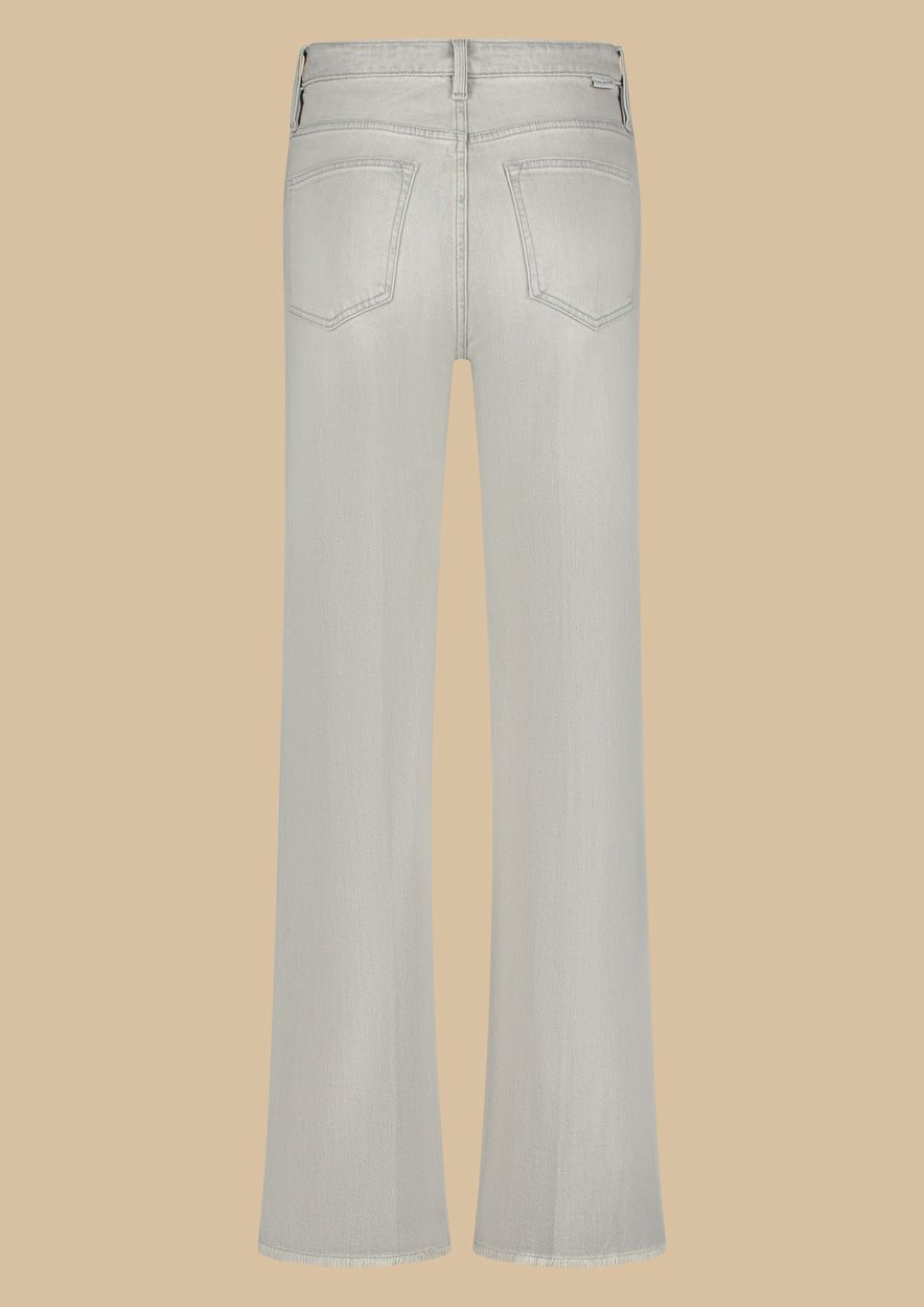 Circle Of Trust Marlow Delicate Grey - High Rise Wide Leg