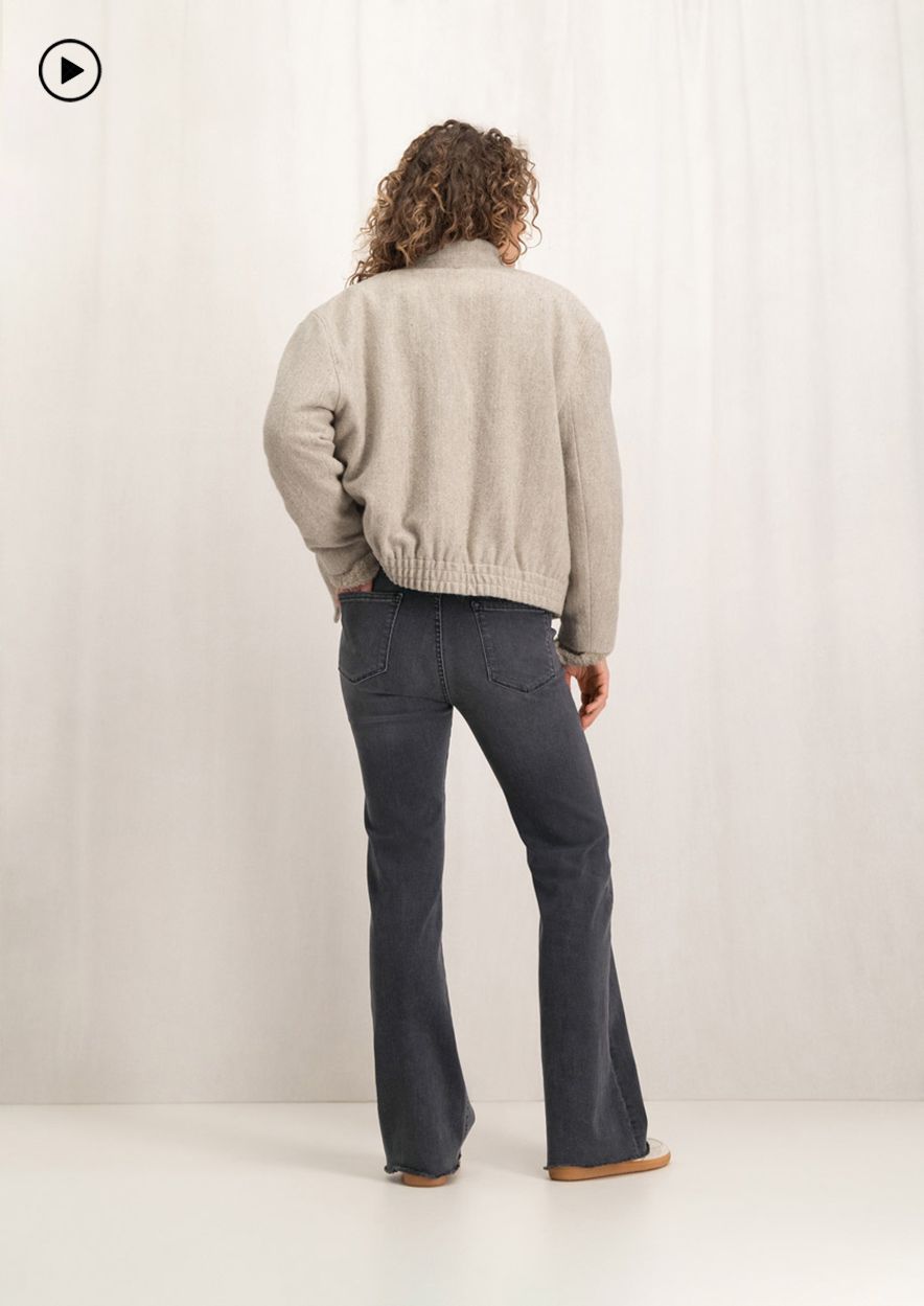 Circle Of Trust Marlow Mister Grey - High Rise Wide Leg