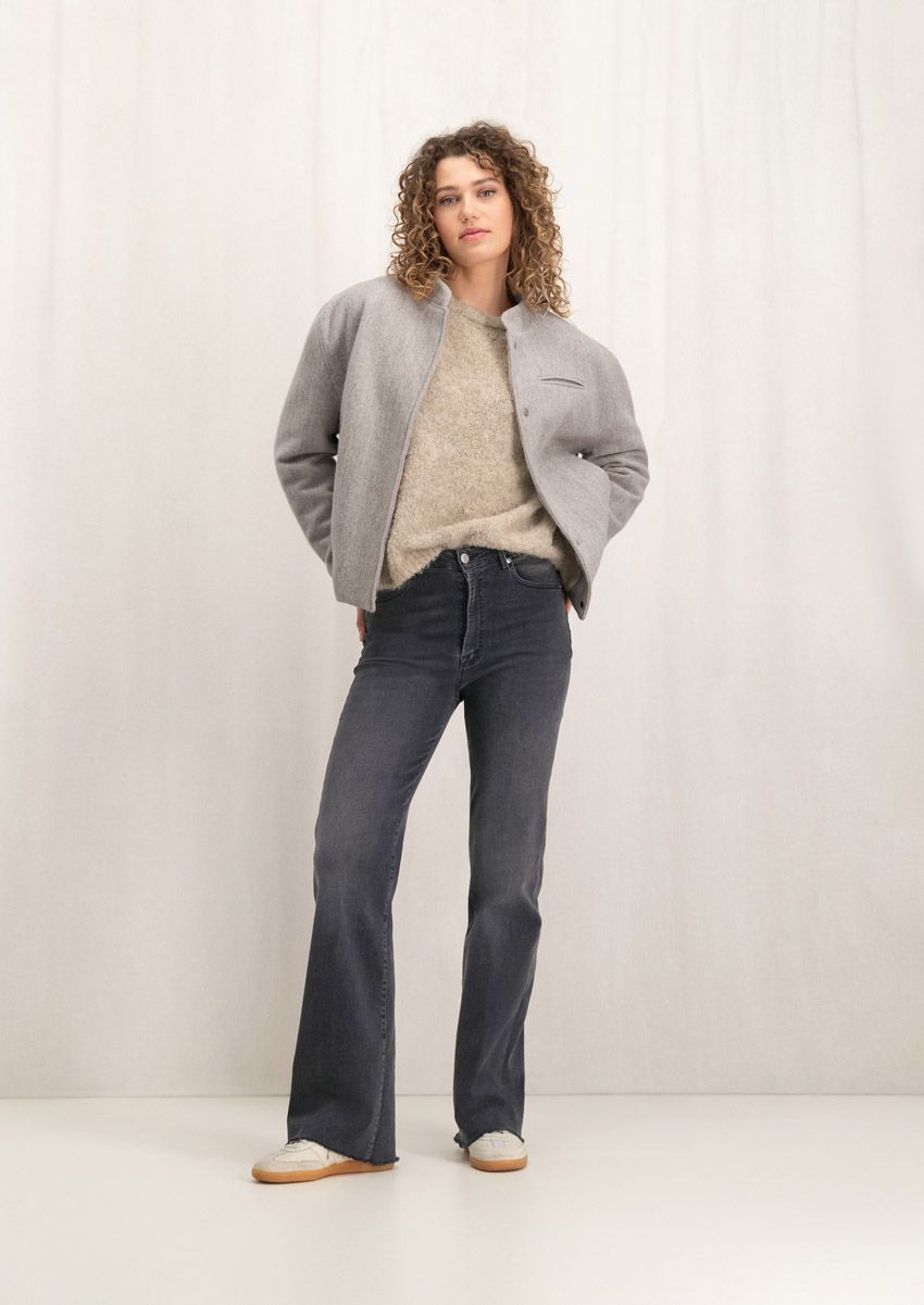 Circle Of Trust Marlow Mister Grey - High Rise Wide Leg