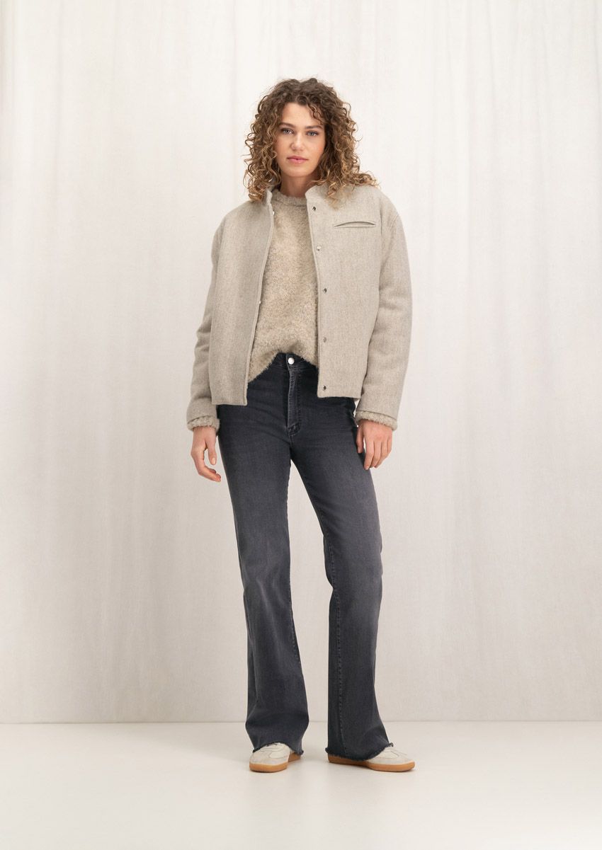 circle of trust Marlow Mister Grey - High Rise Wide Leg