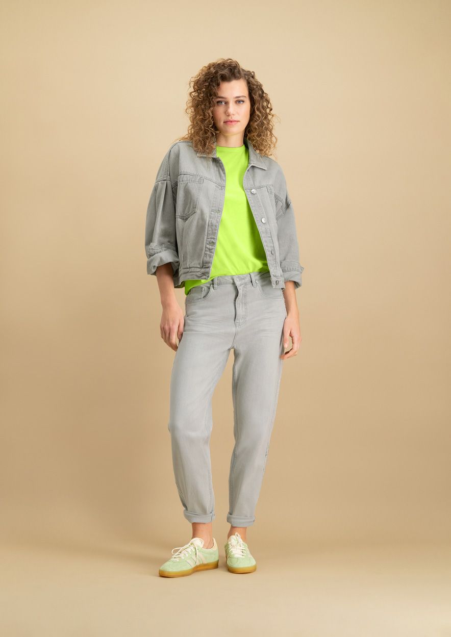 circle of trust Scottie Delicate Grey - Mid Rise Baggy Fit