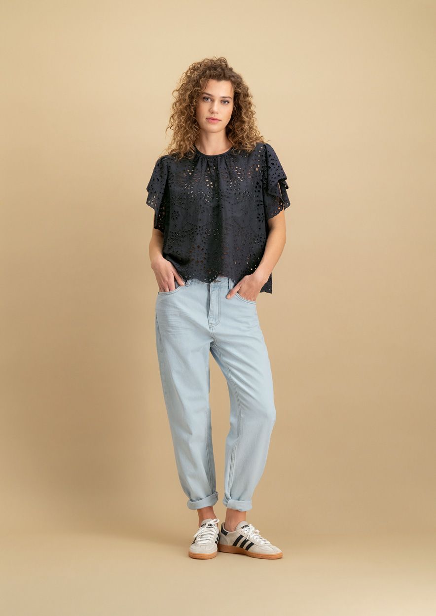 Circle Of Trust Scottie Mykonos Blue - Mid Rise Baggy Fit