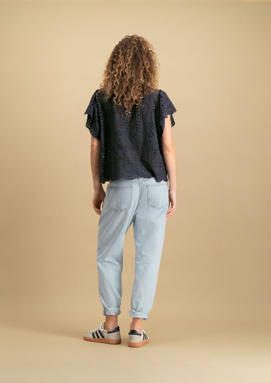 Circle Of Trust Scottie Mykonos Blue - Mid Rise Baggy Fit