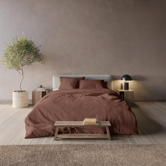 clarysse Liv dekbedovertrek Bedlinnen van 100% Euroflax linnen