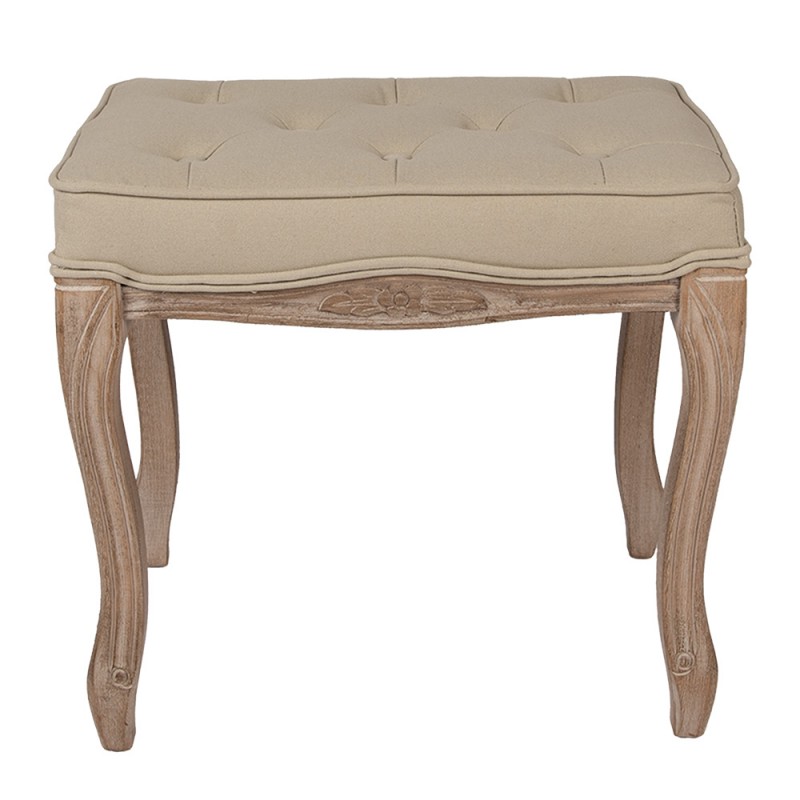 Clayre & Eef 50795 Krukje 50x36x47 Cm Bruin Beige Hout