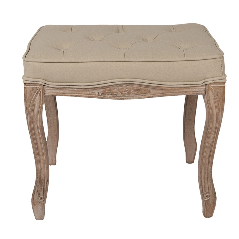 clayre & eef 50795 Krukje 50x36x47 cm Bruin Beige Hout