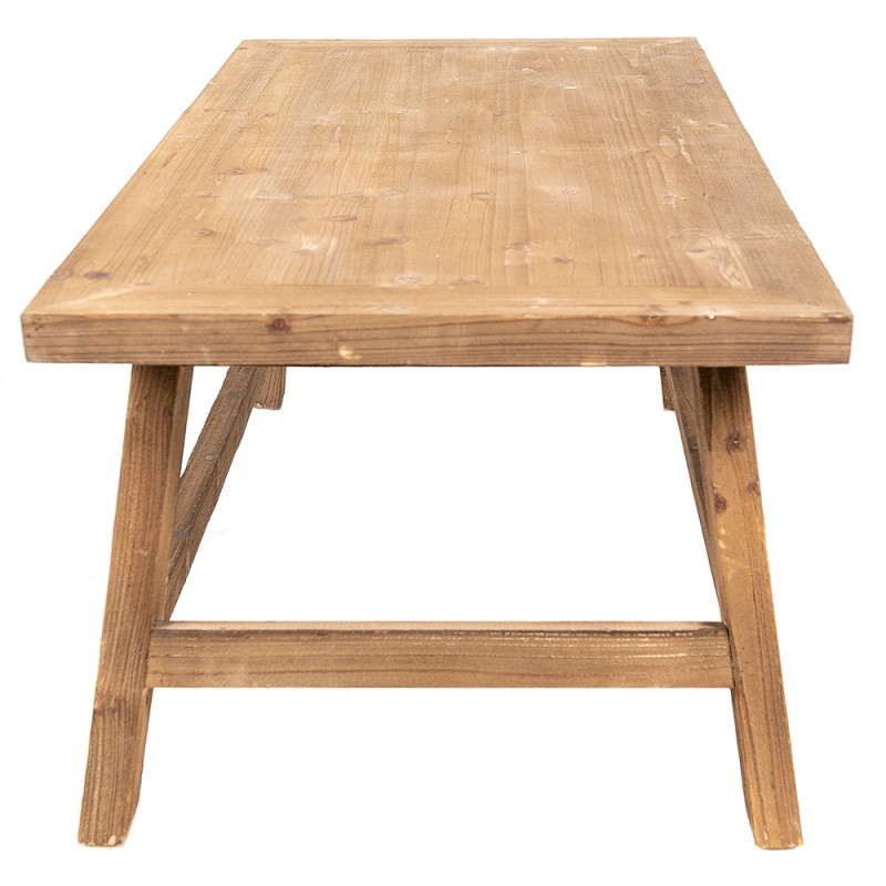 Clayre & Eef 5H0560 Salontafel 120x60x48 Cm Bruin Hout Bijzettafel