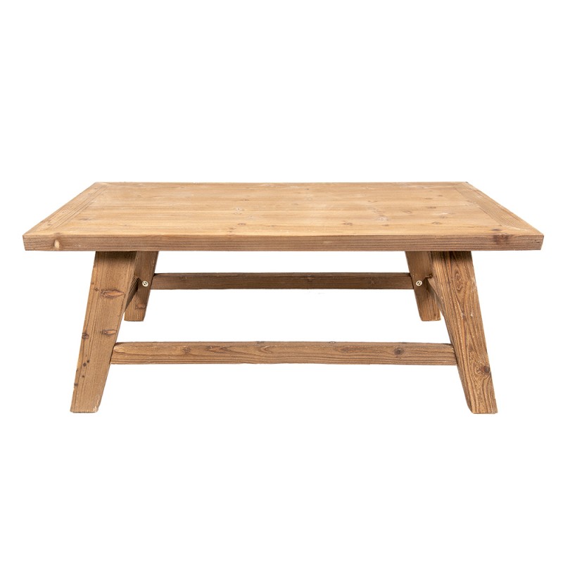 Clayre & Eef 5H0560 Salontafel 120x60x48 Cm Bruin Hout Bijzettafel