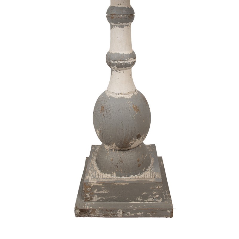 Clayre & Eef 5H0689 Bijzettafel Ø 51x71 Cm Bruin Hout