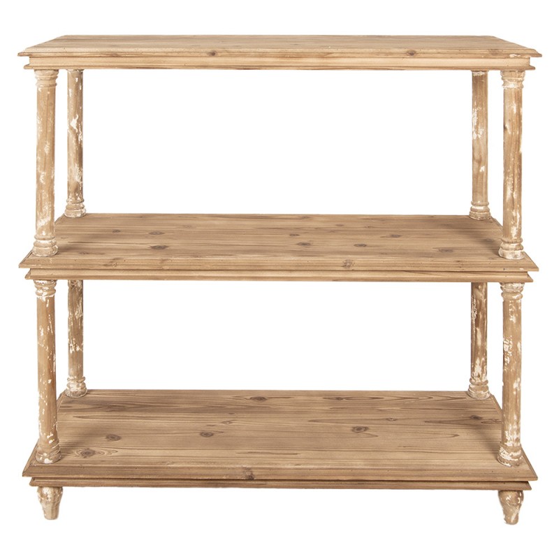 clayre & eef 5H0698 Kast 110x40x113 cm Bruin Hout Boekenkast