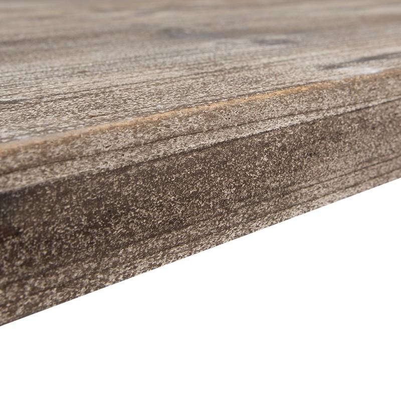 Clayre & Eef 5H0702 Eettafel 190x100x81 Cm Bruin Hout Rechthoek