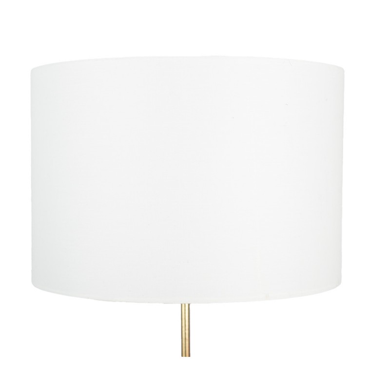 Clayre & Eef 5LMC0018 Tafellamp Ø 30x60 Cm Goudkleurig Polyresin Bureaulamp