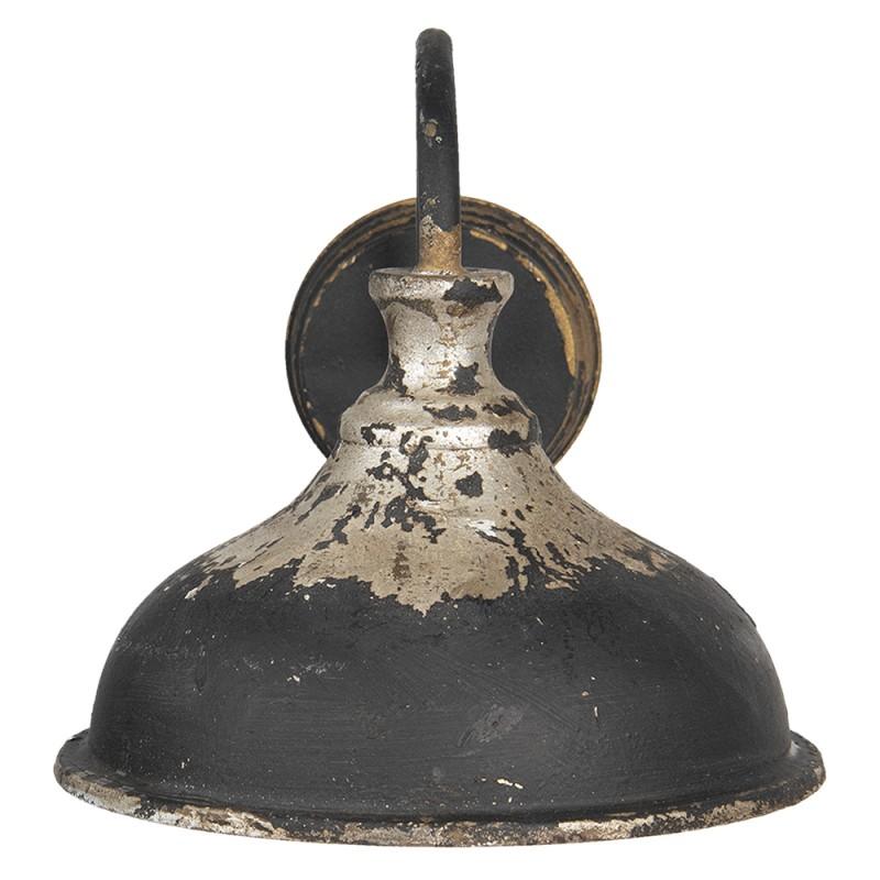 Clayre & Eef 5LMP296 Wandlamp 40x27x25 Cm Bruin IJzer Rechthoek Muurlamp