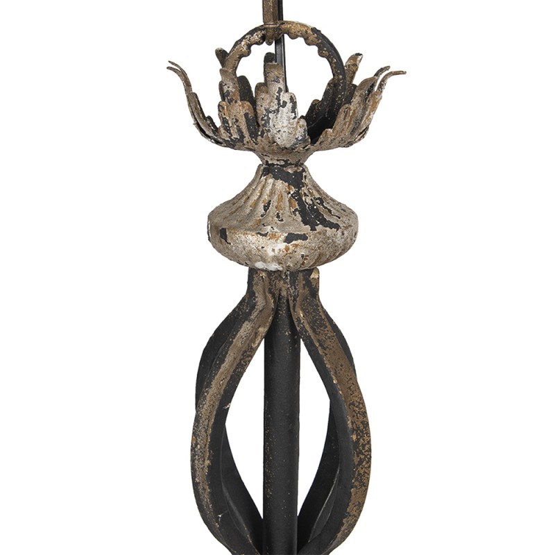 Clayre & Eef 5LMP304 Hanglamp Ø 40x85 Cm Bruin IJzer Hanglamp Eettafel