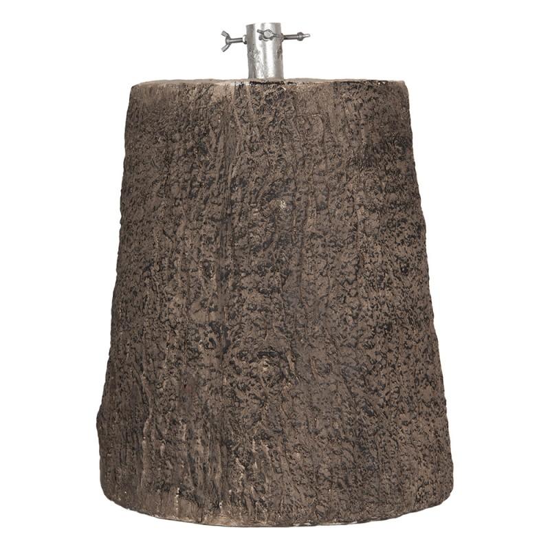Clayre & Eef 5MG0062 Kerstboom Standaard Boom Ø 45x53 Cm Bruin Keramisch Materiaal