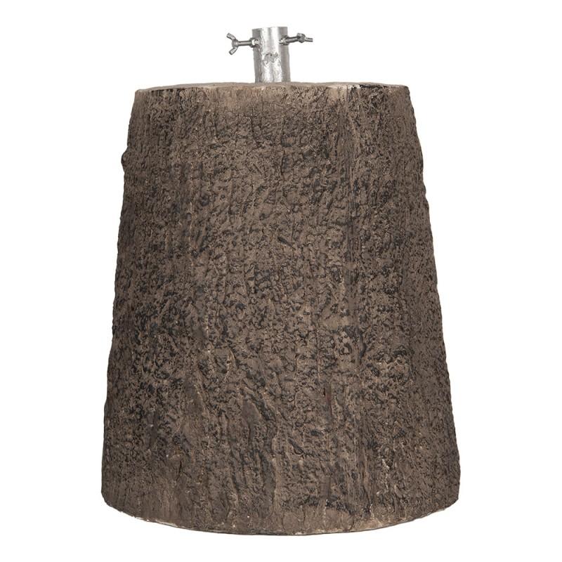 Clayre & Eef 5MG0062 Kerstboom Standaard Boom Ø 45x53 Cm Bruin Keramisch Materiaal