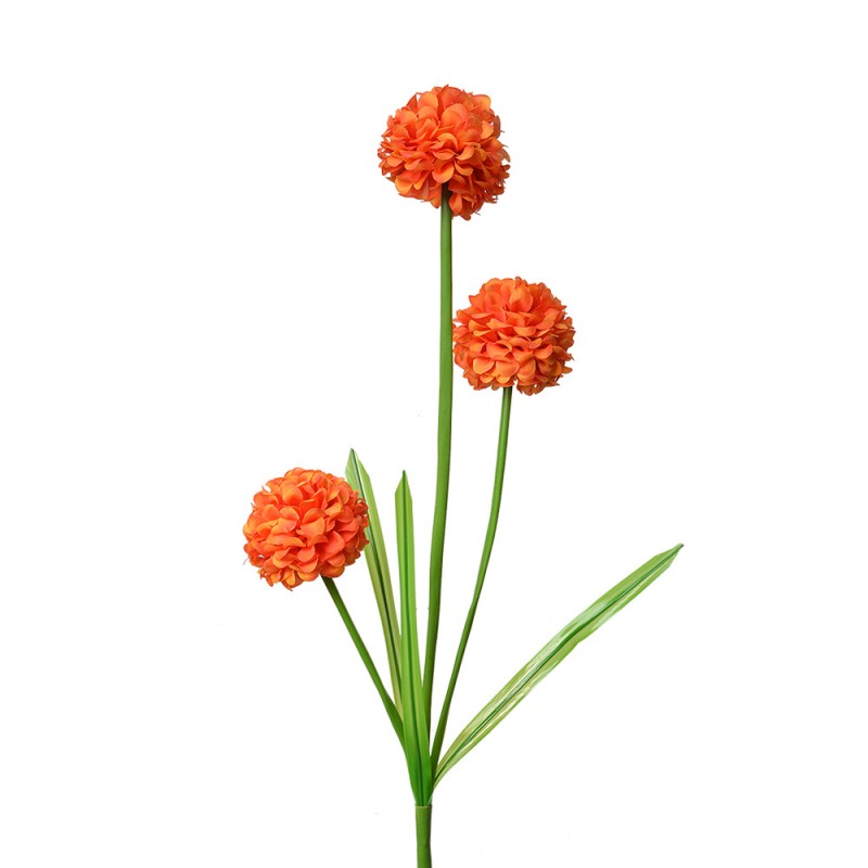 Clayre & Eef 5PL0132O Kunstbloem 84 Cm Oranje Kunststof