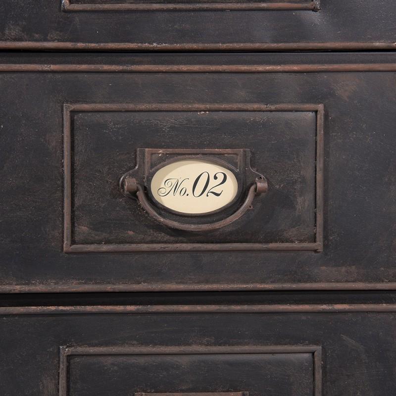 Clayre & Eef 5Y0394 Ladekast 152x44x86 Cm Bruin IJzer Rechthoek Commode