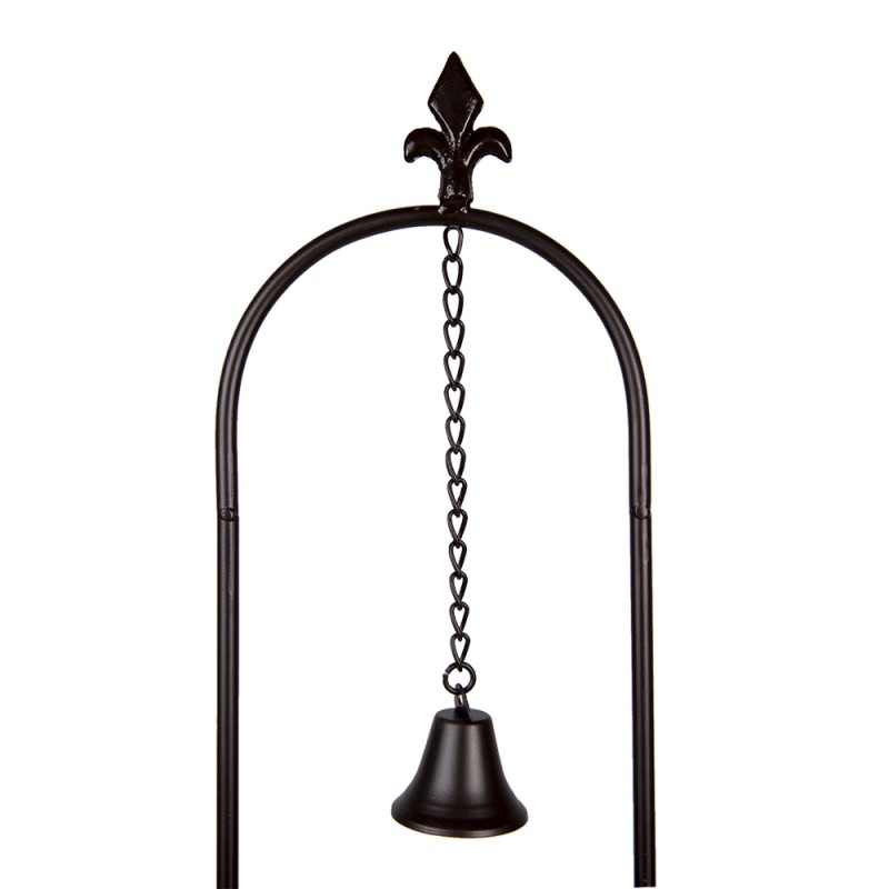 Clayre & Eef 5Y0846 Klimplantenrek 20x7x140 Cm Bruin Metaal Rechthoek Plantensteun