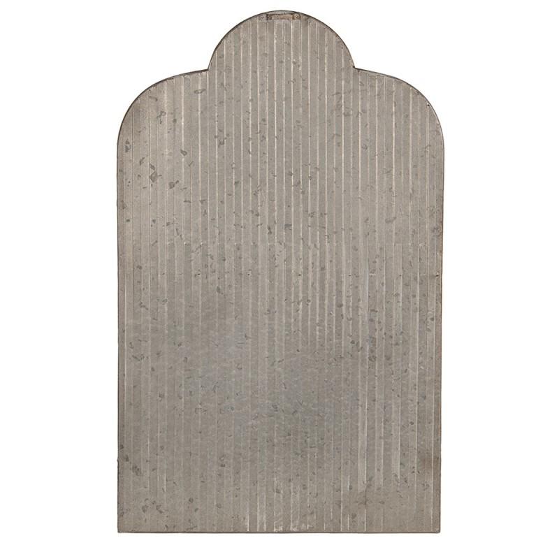 Clayre & Eef 5Y1148 Wandrek 70 Cm Grijs Metaal Keukenrek