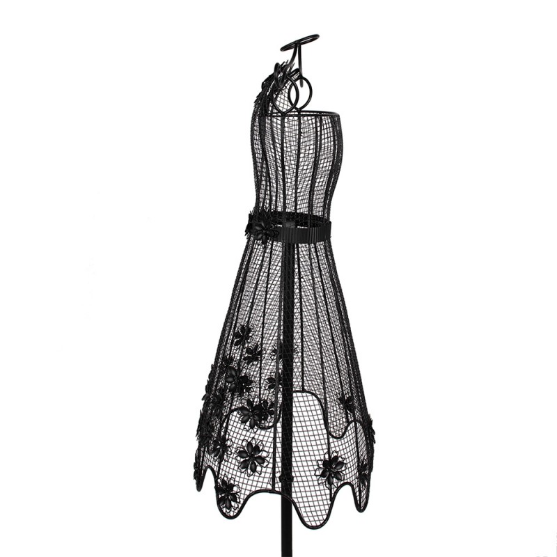 Clayre & Eef 5Y1194 Etalagepop 43x34x149 Cm Zwart Metaal