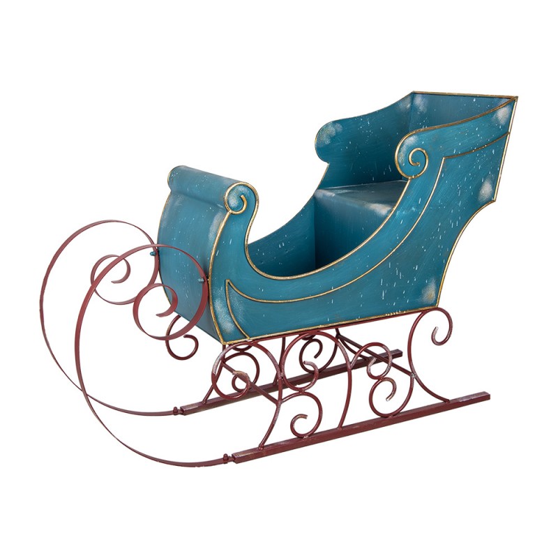 Clayre & Eef 5Y1325 Arrenslee Kerst Groot 137x50x98 Cm Blauw Metaal