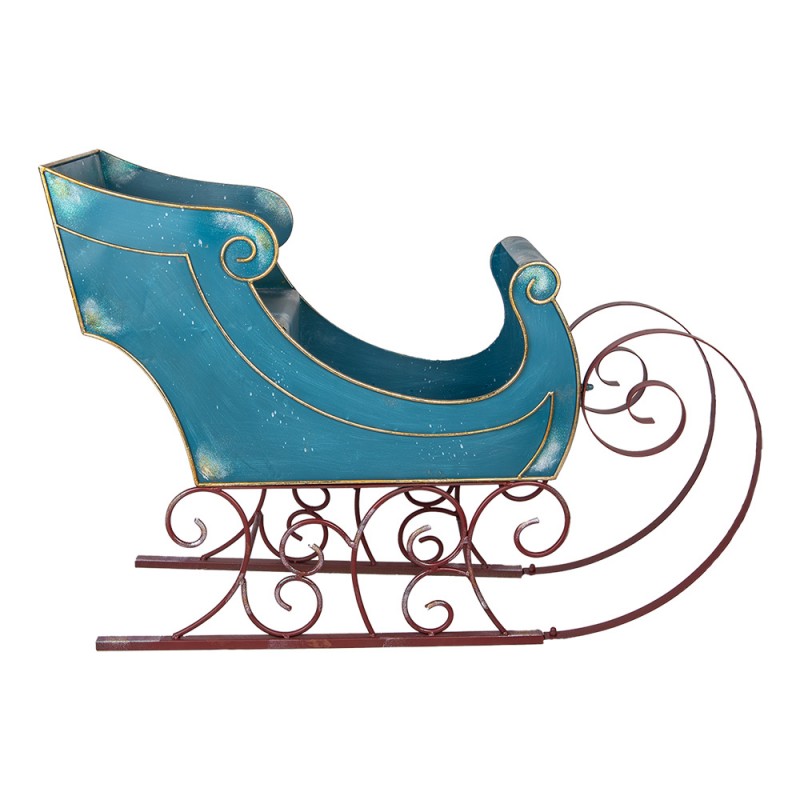 Clayre & Eef 5Y1325 Arrenslee Kerst Groot 137x50x98 Cm Blauw Metaal