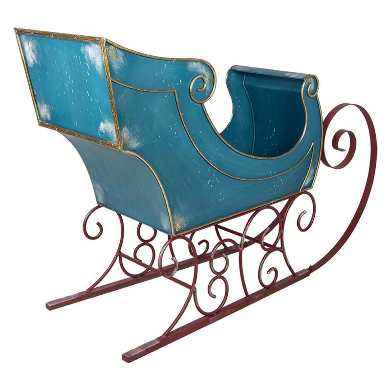 Clayre & Eef 5Y1325 Arrenslee Kerst Groot 137x50x98 Cm Blauw Metaal