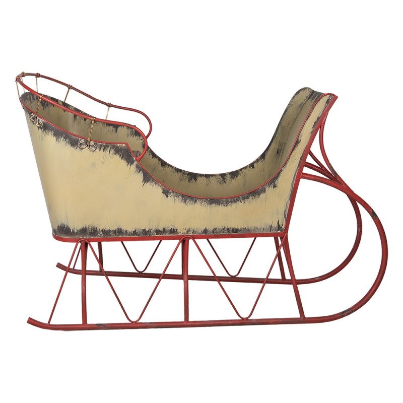 Clayre & Eef 5Y1330 Arrenslee Kerst Groot 156x73x104 Cm Beige Metaal