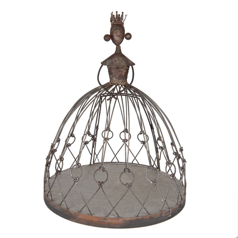 clayre & eef 5Y1357 Planthouder Ø 44x54 cm Bruin Metaal clayre & eef 5Y1357 Planthouder Ø 44x54 cm Bruin Metaal