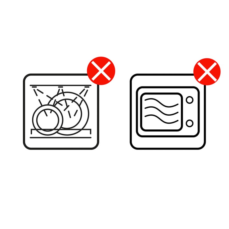 Clayre & Eef 6CETE0011 Theepot Met Filter 700 Ml Blauw Keramiek Bloemen Rond Theekan