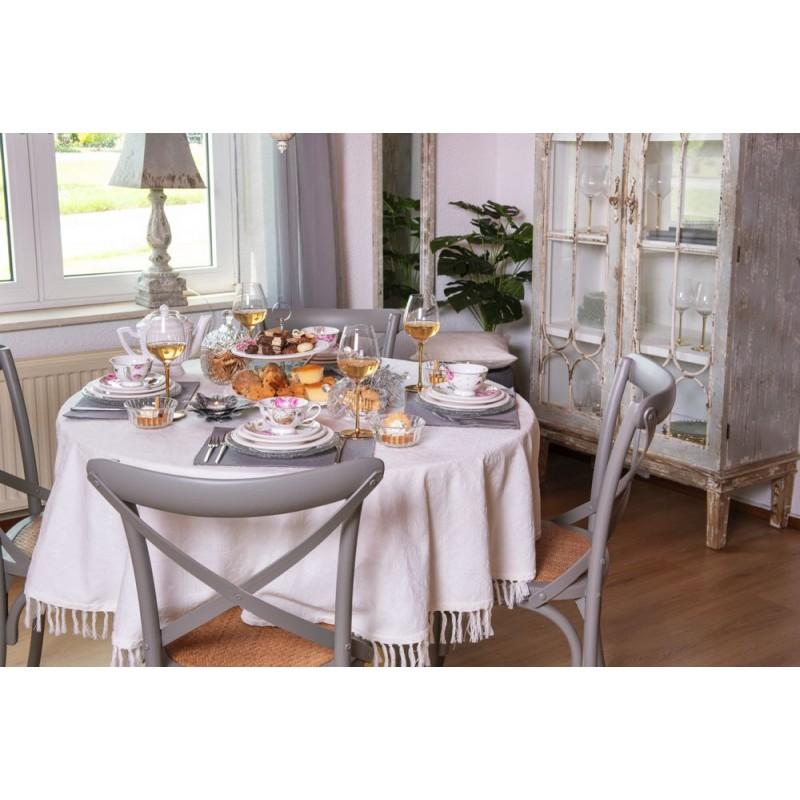 Clayre & Eef 6GL2831 Glazen Potje Ø 13x19 Cm Glas Rond Potje