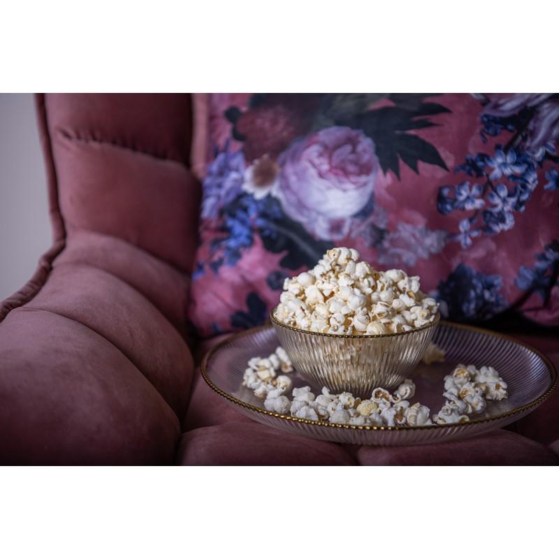 Clayre & Eef 6GL3253 Soepkom Ø 15x7 Cm Glas Rond Serveerkom