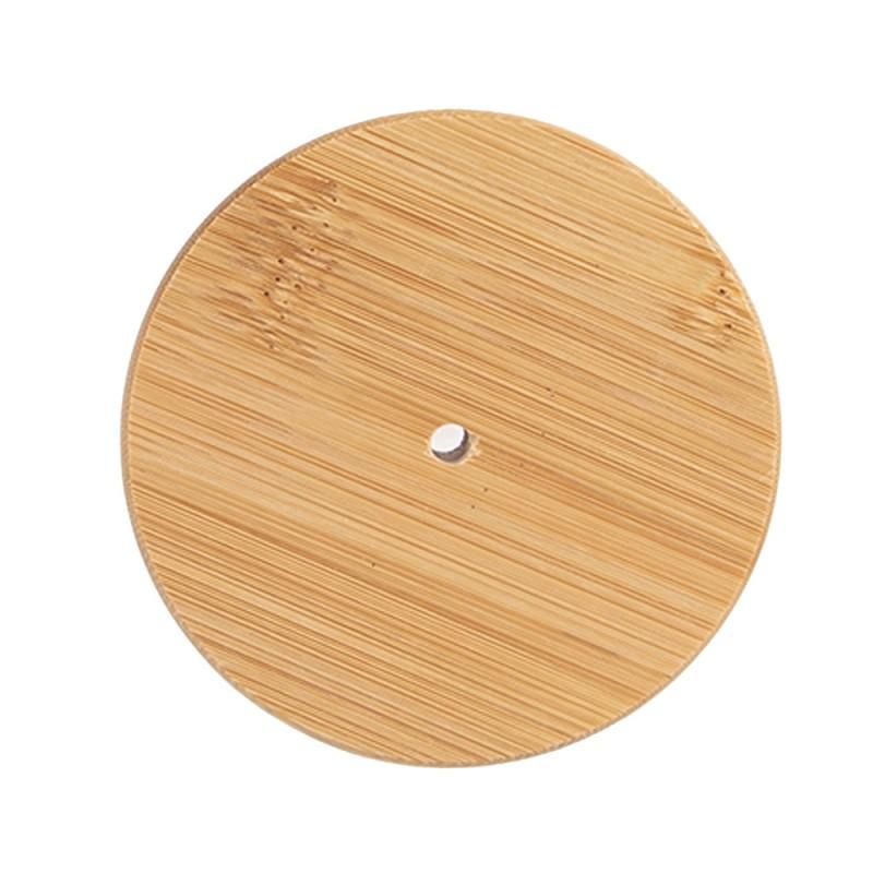 Clayre & Eef 6GL4719S Voorraadpot Ø 7x10 Cm Transparant Glas