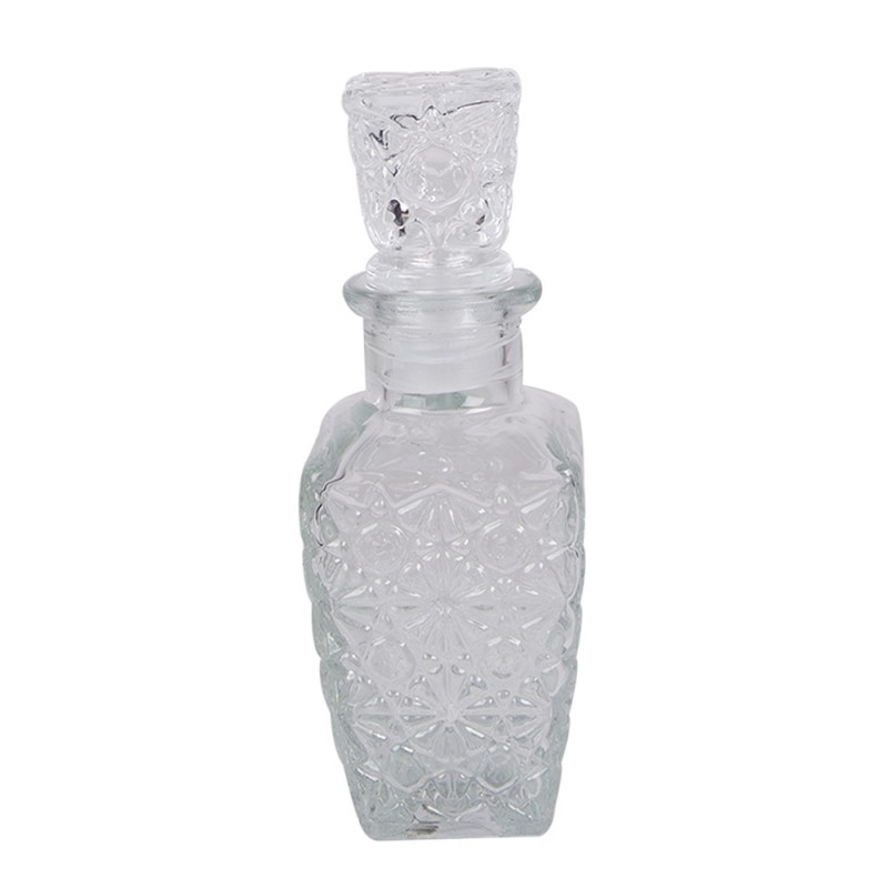 clayre & eef 6GL4895 Decoratie Fles 250 ml Transparant Glas