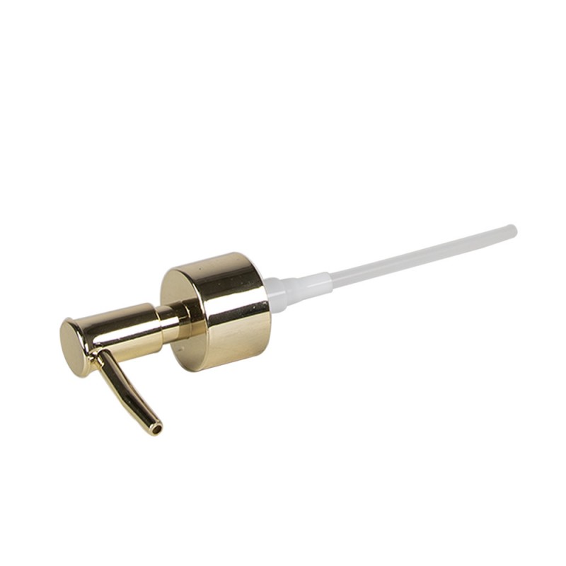 Clayre & Eef 6GL4902 Zeepdispenser 400 Ml Zwart Glas Zeeppompje