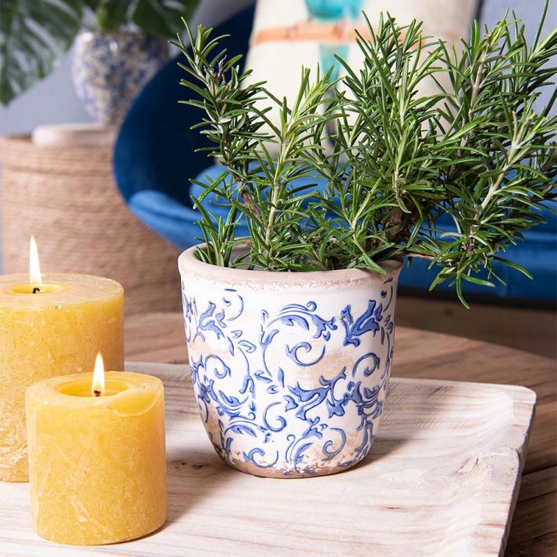 Clayre & Eef 6H1759 Decoratie Dienblad 51x32x4 Cm Bruin Hout Rechthoek Serveerschaal