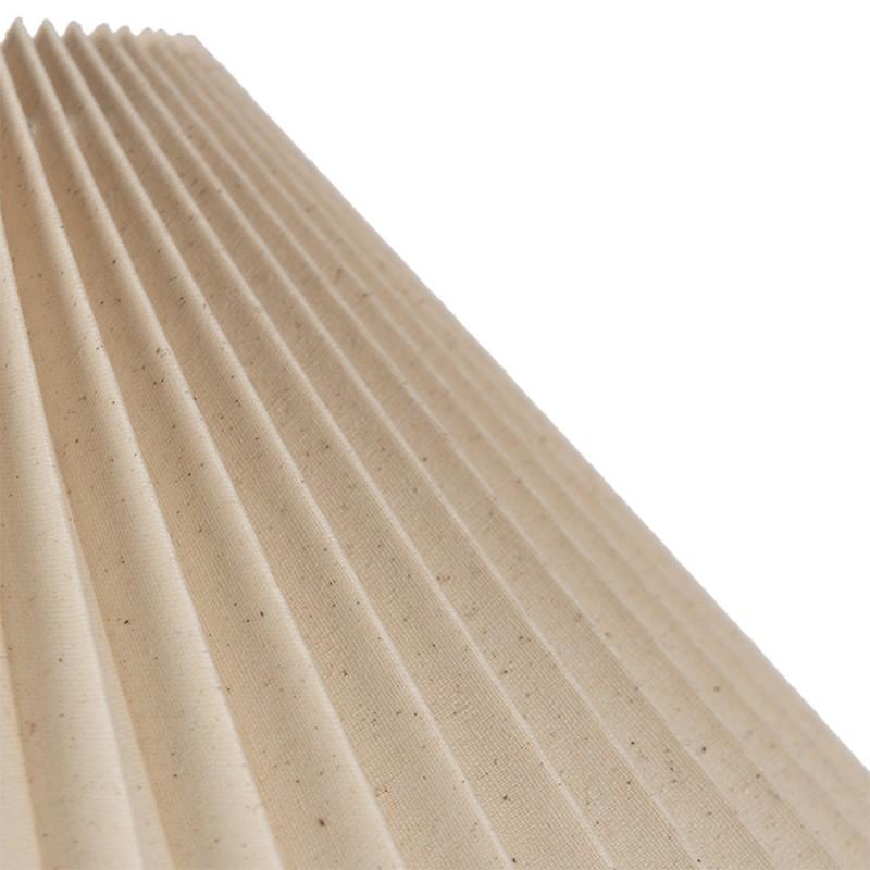 Clayre & Eef 6LMC0082 Tafellamp Ø 36x42 Cm Beige Keramiek Bureaulamp