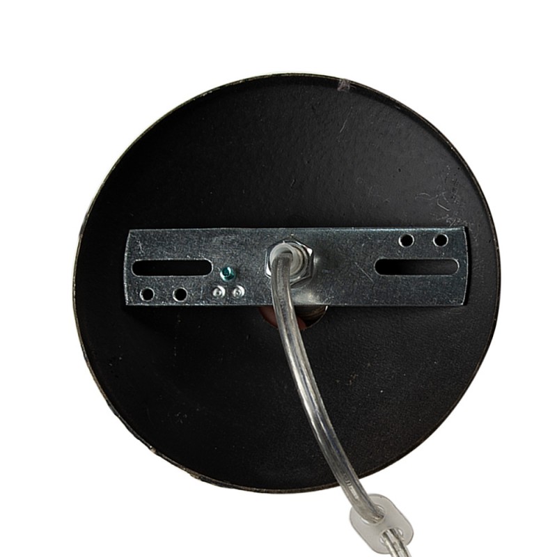 Clayre & Eef 6LMP784 Hanglamp Ø 39x47 Cm Beige IJzer Hanglamp Eettafel