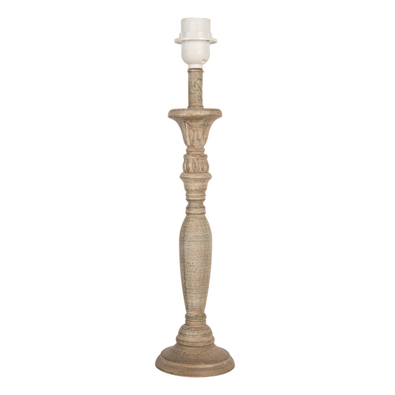 clayre & eef 6LMP797 Lampenvoet Ø 11x46 cm Bruin Hout