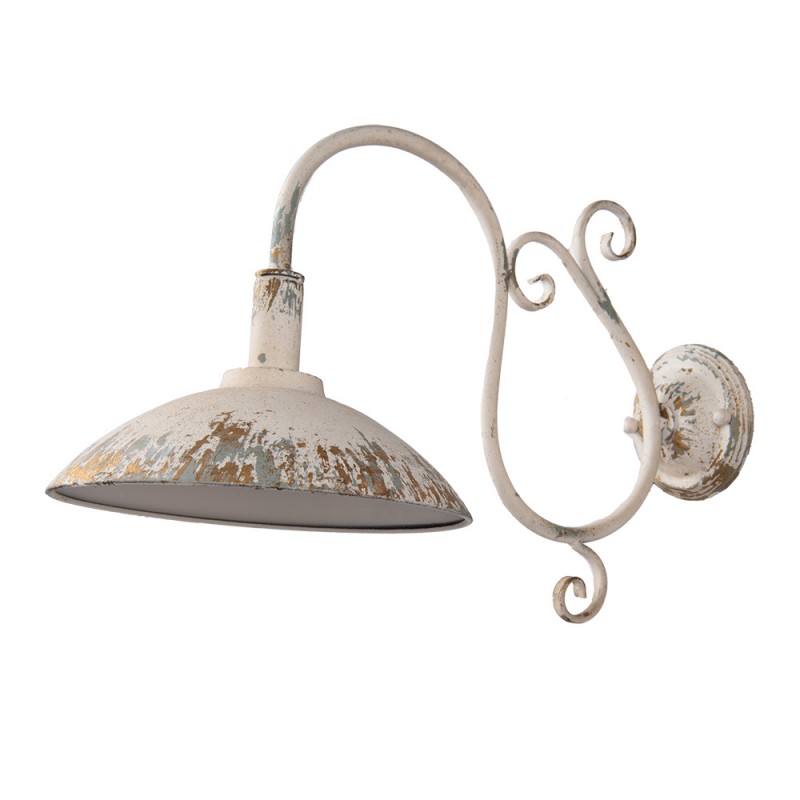 clayre & eef 6LMP800 Wandlamp 49x23x27 cm Beige Metaal