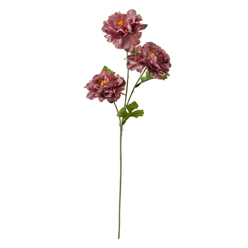 Clayre & Eef 6PL0361PA Kunstbloem 64 Cm Paars Kunststof