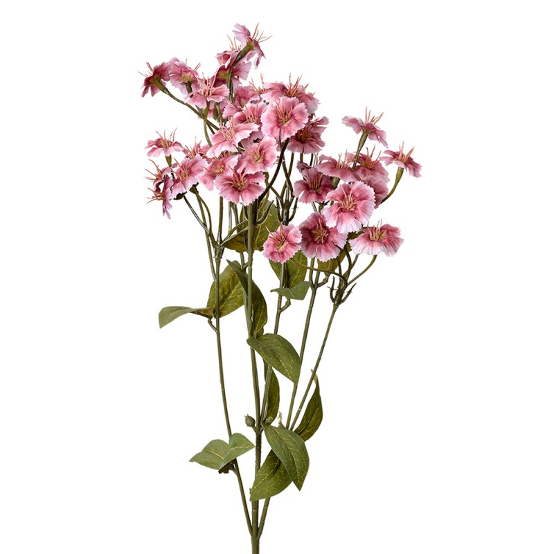 clayre & eef 6PL0384P Kunstbloem 63 cm Roze Kunststof