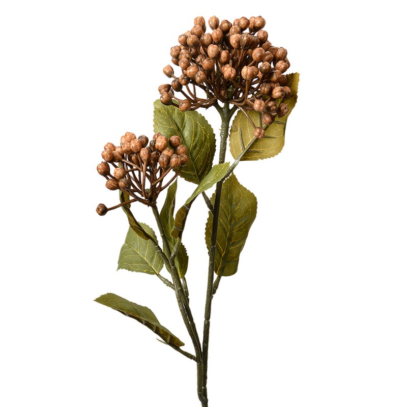 clayre & eef 6PL0386BE Kunstbloem 53 cm Bruin Kunststof