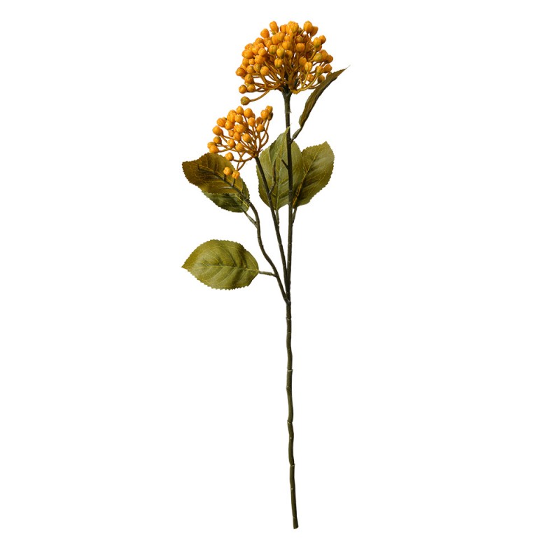 Clayre & Eef 6PL0386Y Kunstbloem 53 Cm Geel Kunststof