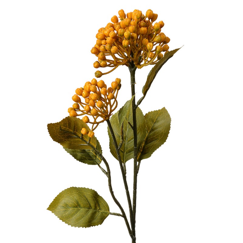 clayre & eef 6PL0386Y Kunstbloem 53 cm Geel Kunststof